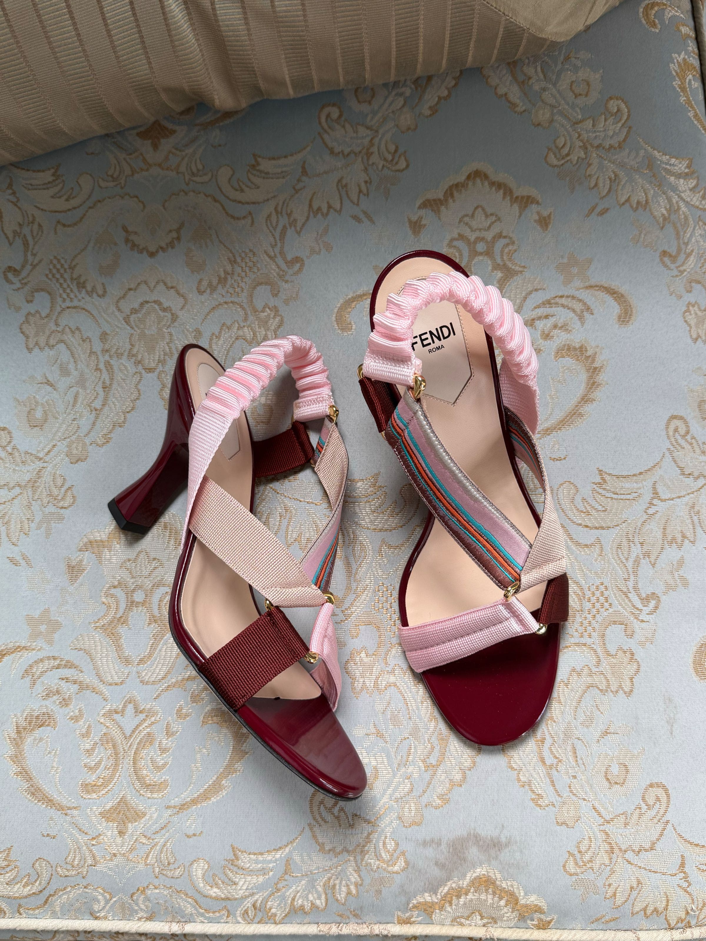 Women's Fendi heeled sandals 