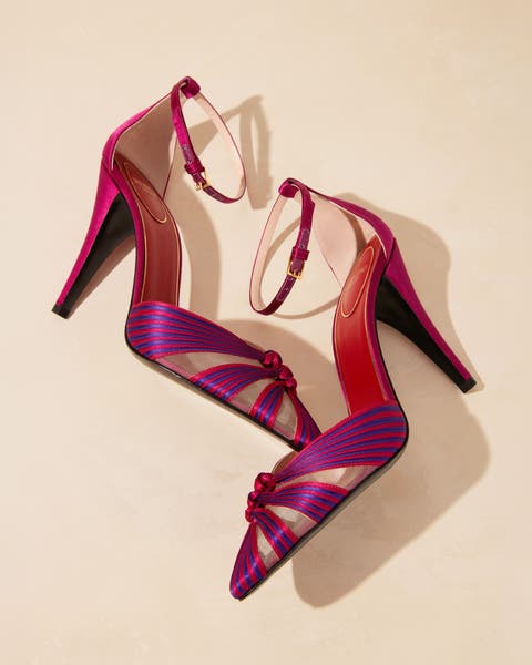 High-heel Valentino sandals.