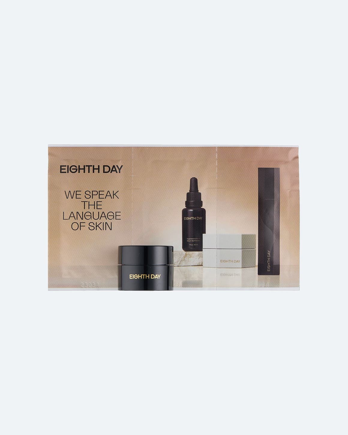 EIGHTH DAY gift with purchase.