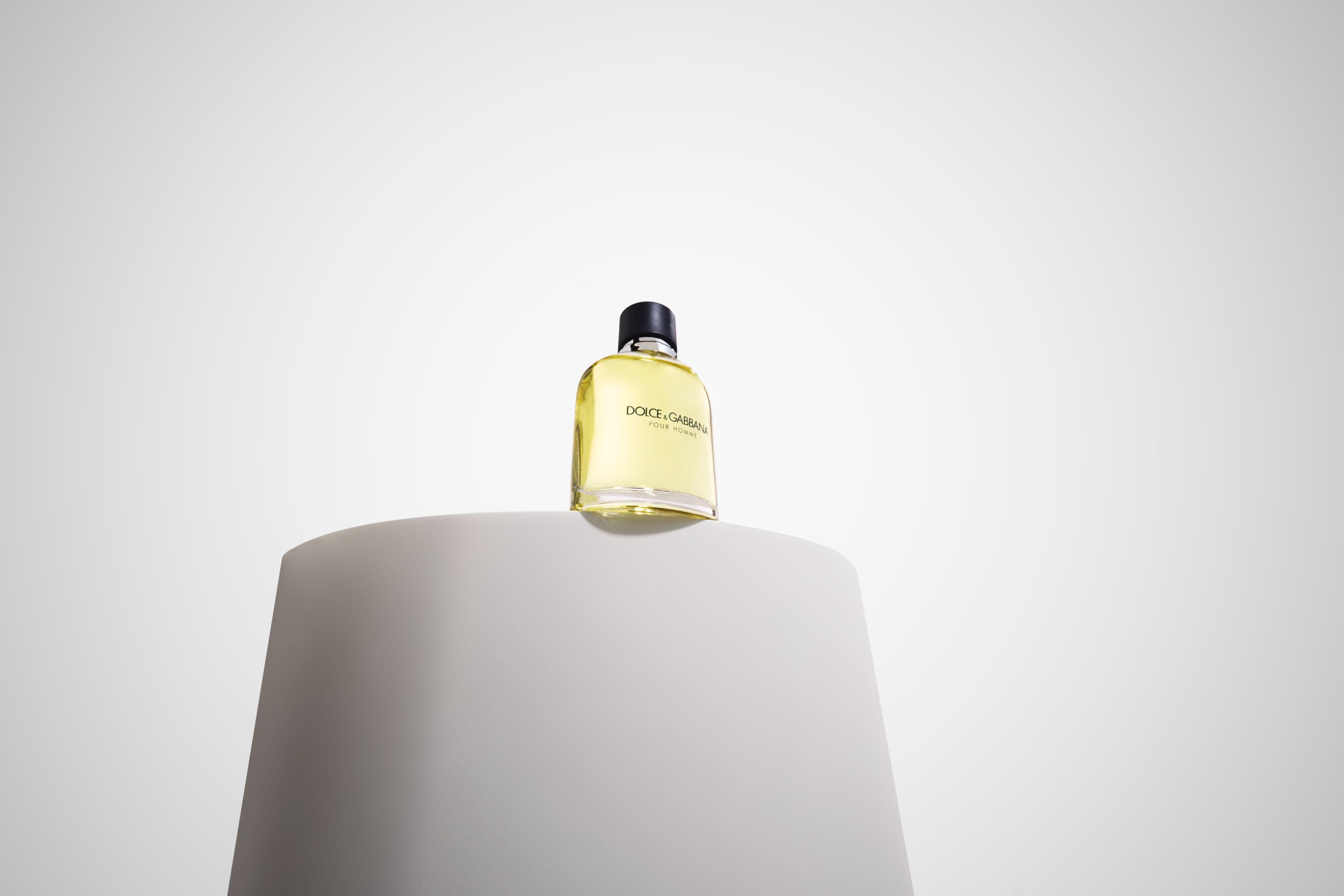 A bottle of Dolce&Gabbana cologne.