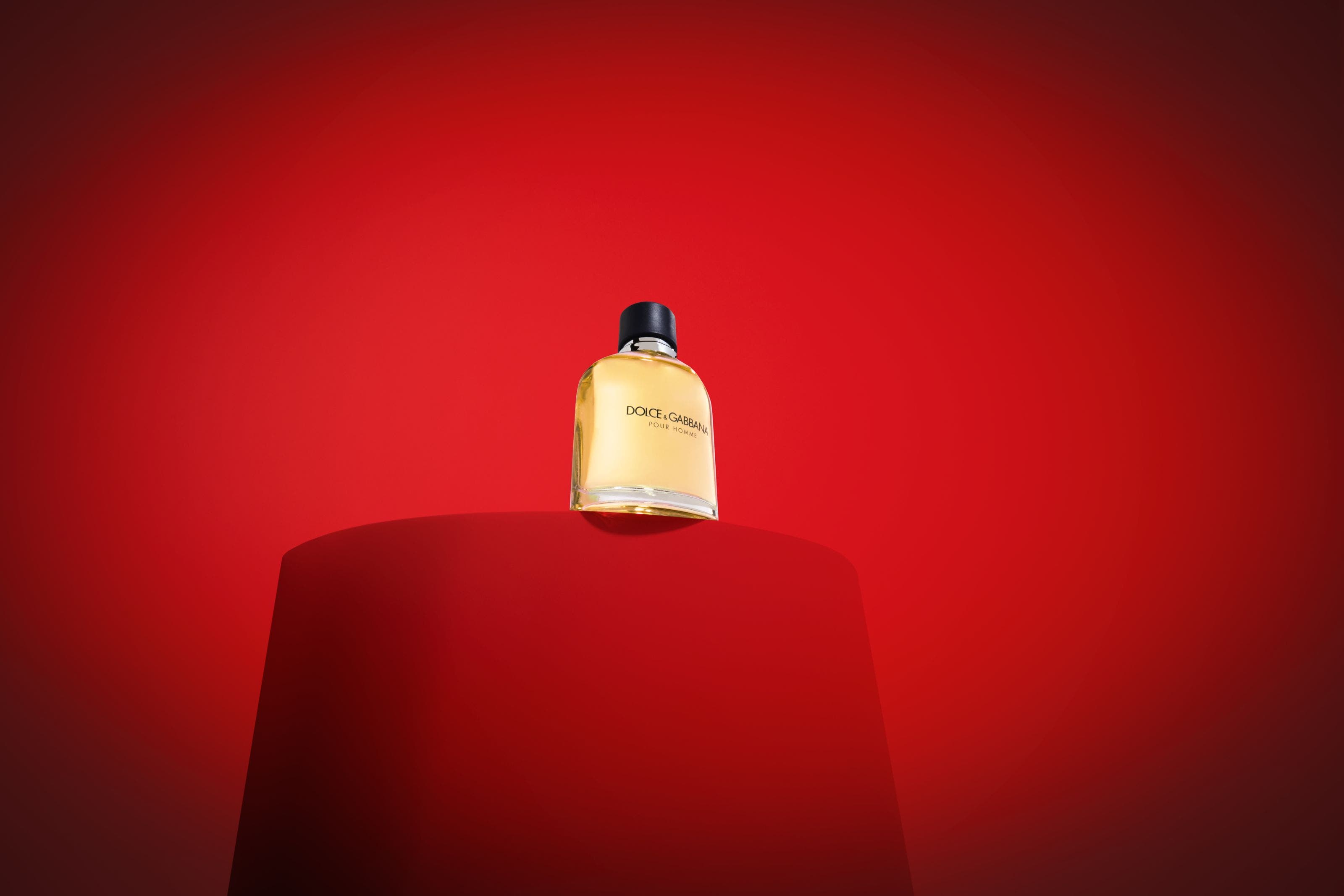 A bottle of perfume.