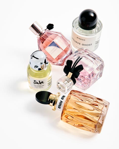 Bottles of perfume.