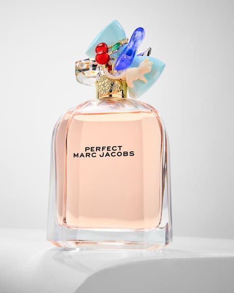 A bottle of perfume from Marc Jacobs.