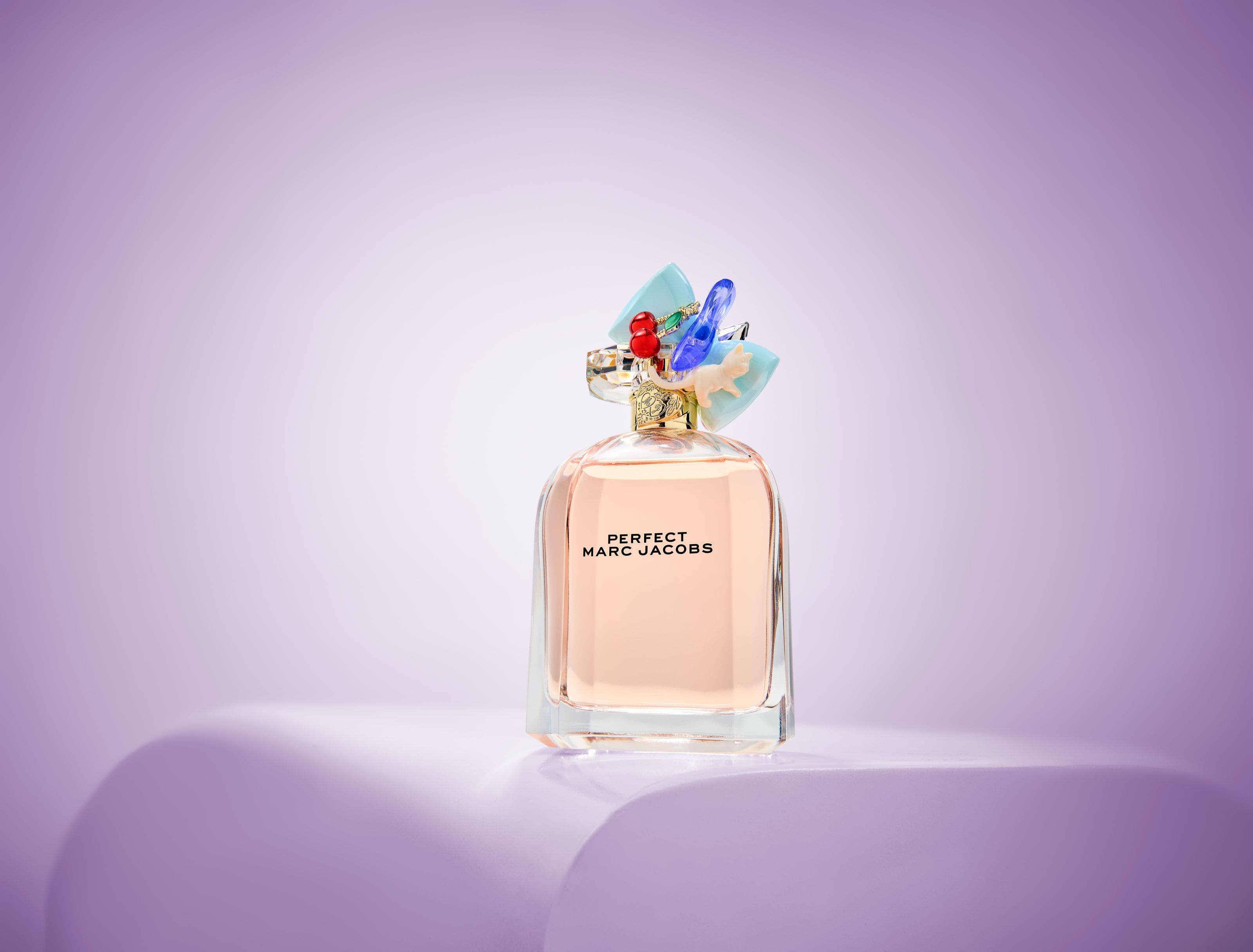 A bottle of perfume.