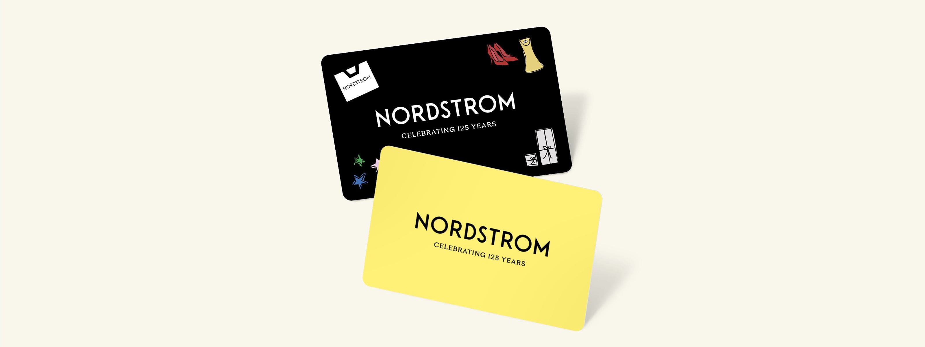 Nordstrom gift cards.