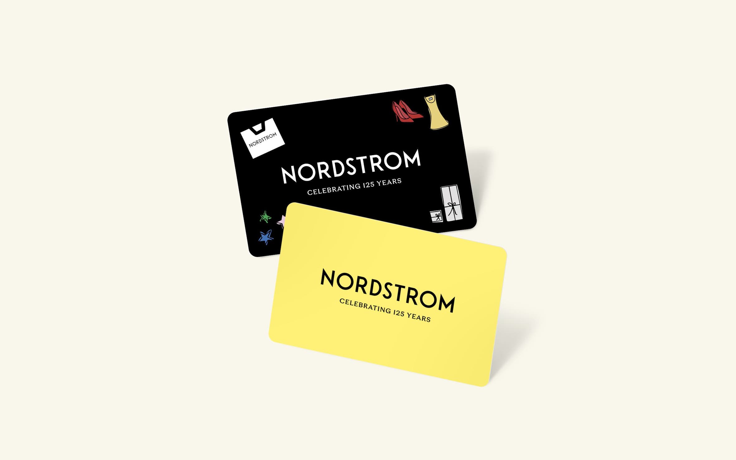 Nordstrom gift cards.