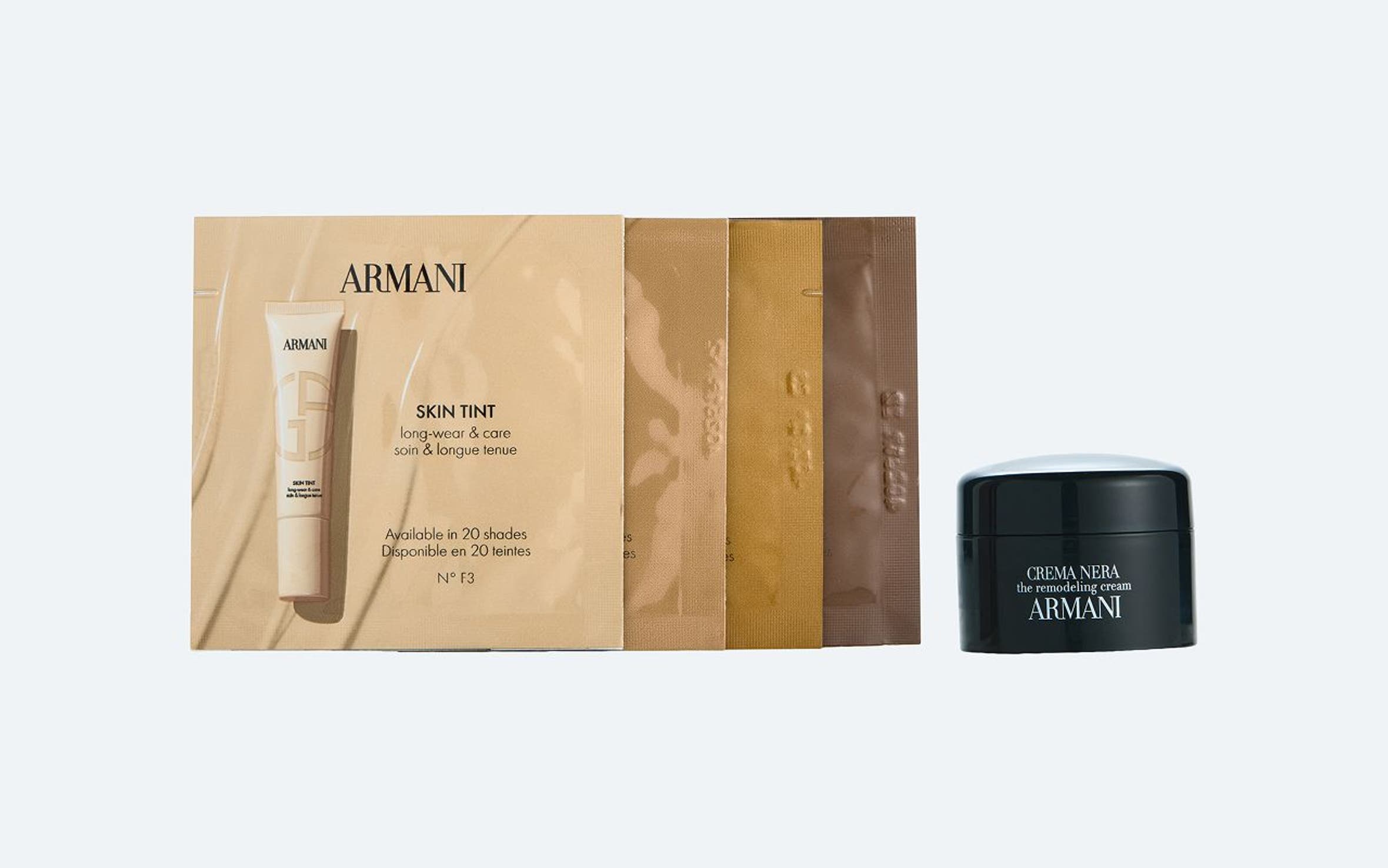 ARMANI gift with purchase.