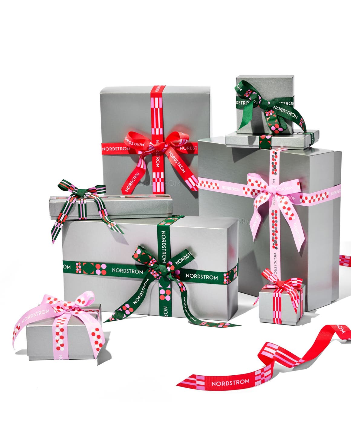 Nordstrom gift boxes.