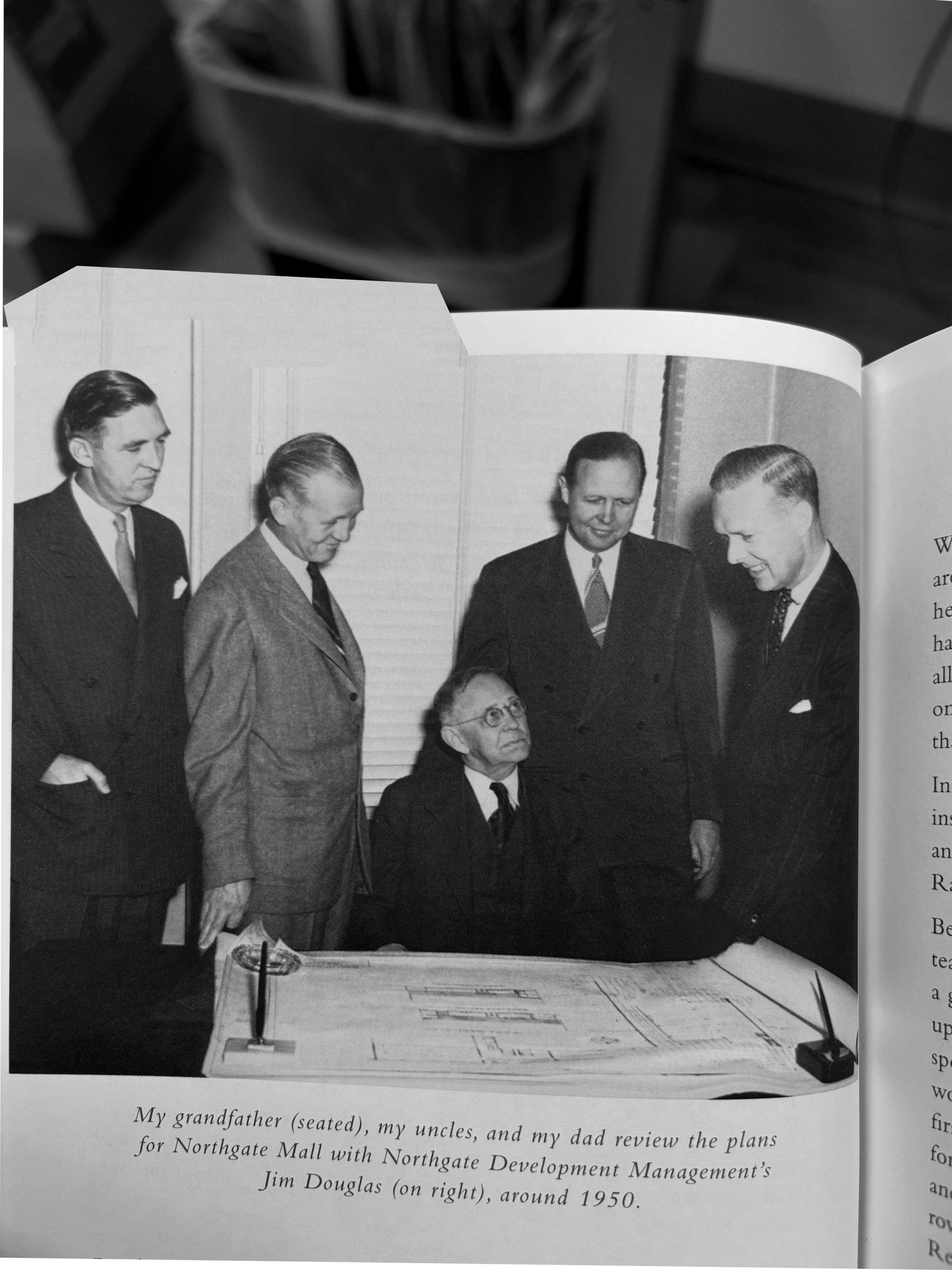 Everett, Elmer and Lloyd Nordstrom.