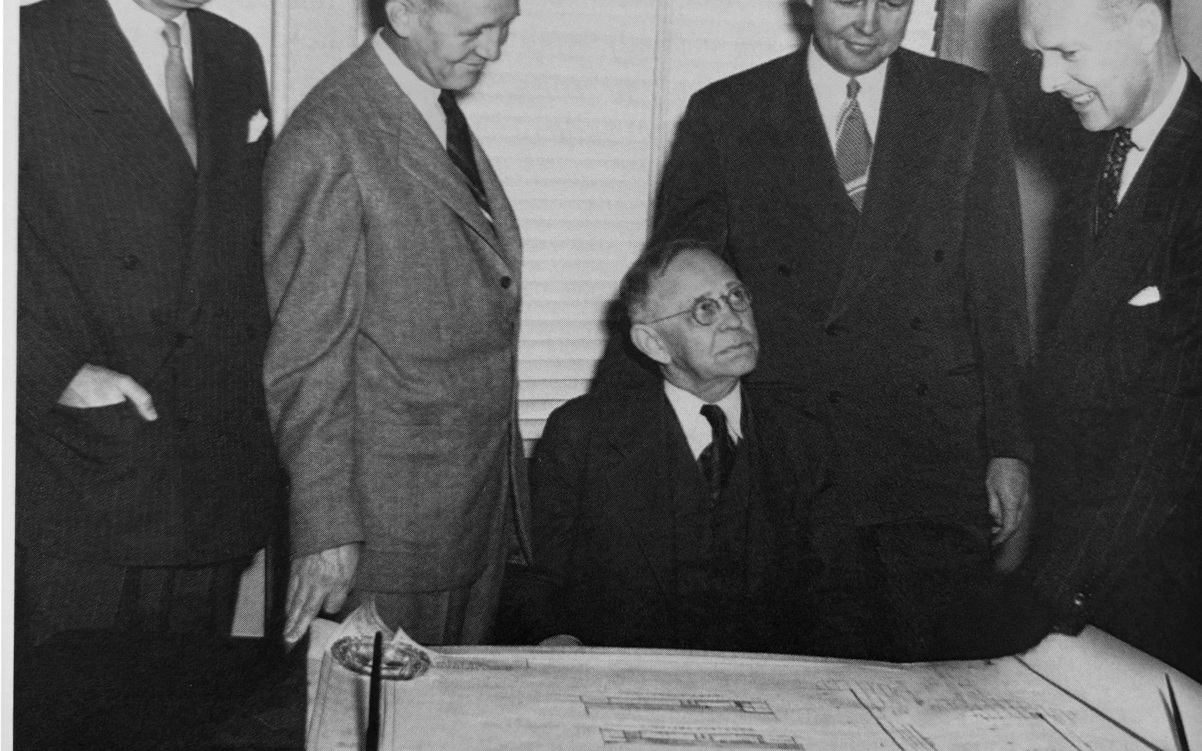 Everett, Elmer and Lloyd Nordstrom.