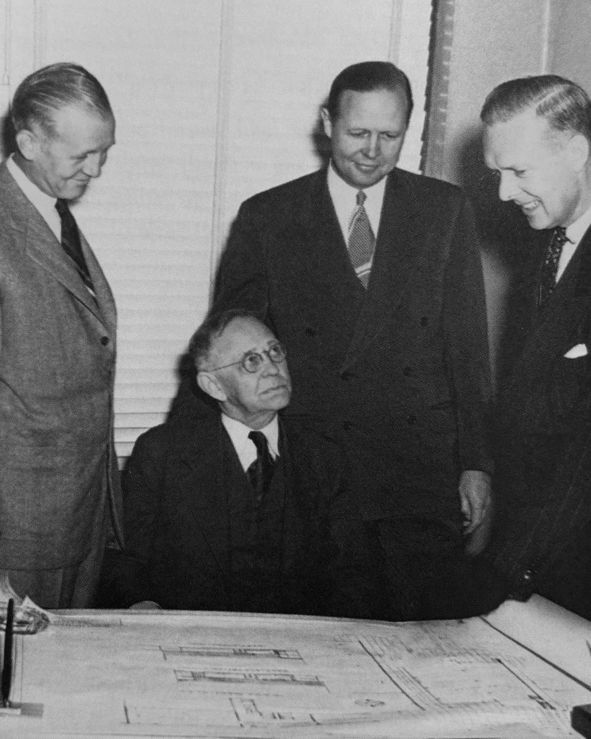 Everett, Elmer and Lloyd Nordstrom.