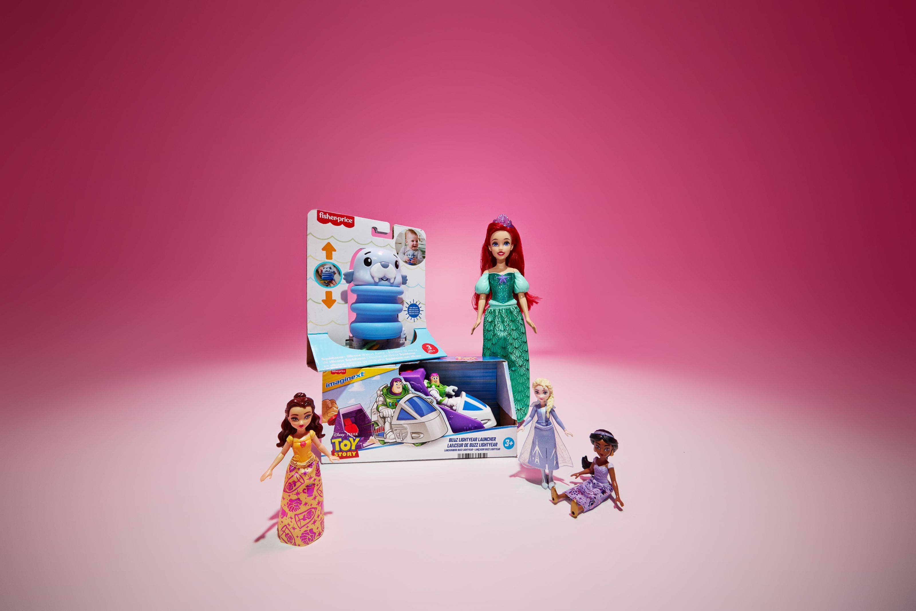 A selection of dolls.