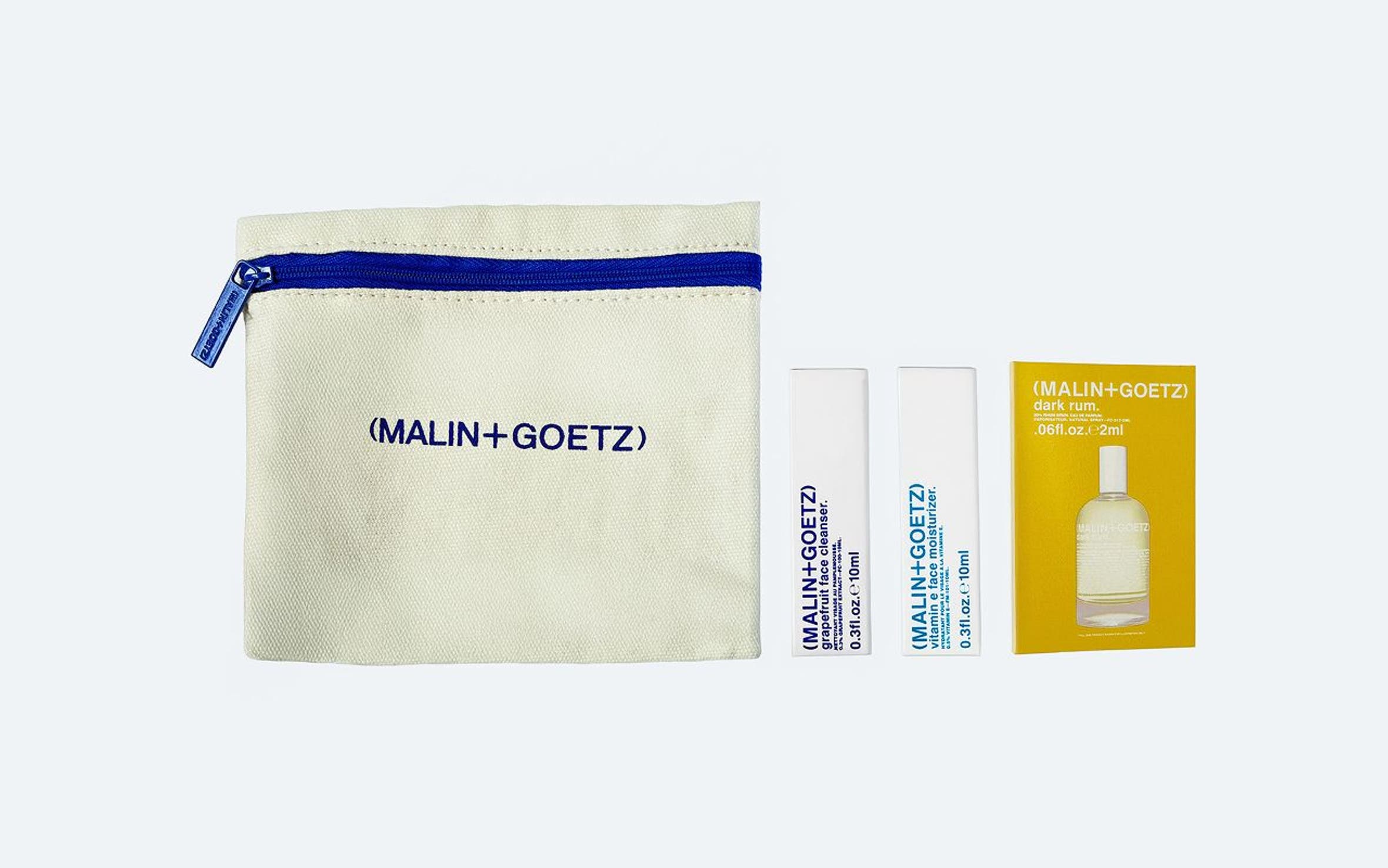 MALIN+GOETZ gift with purchase.