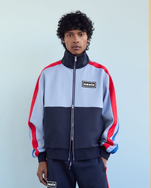 A man wearing an activewear jacket.