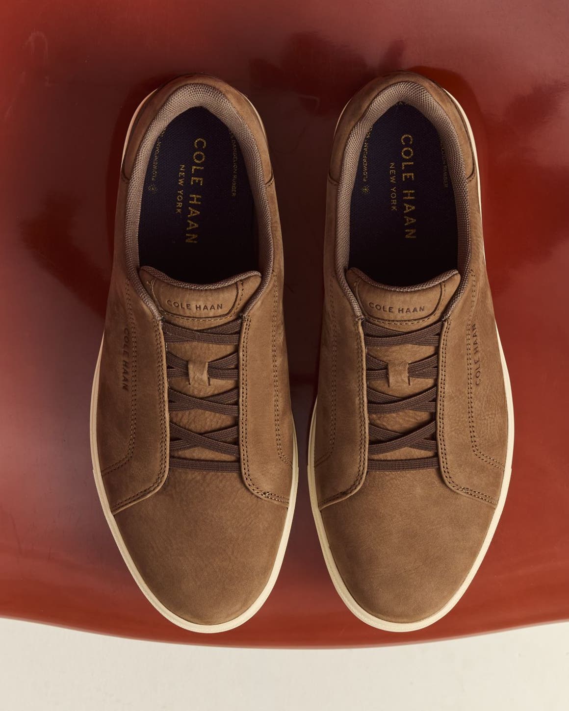 A pair of sneakers.