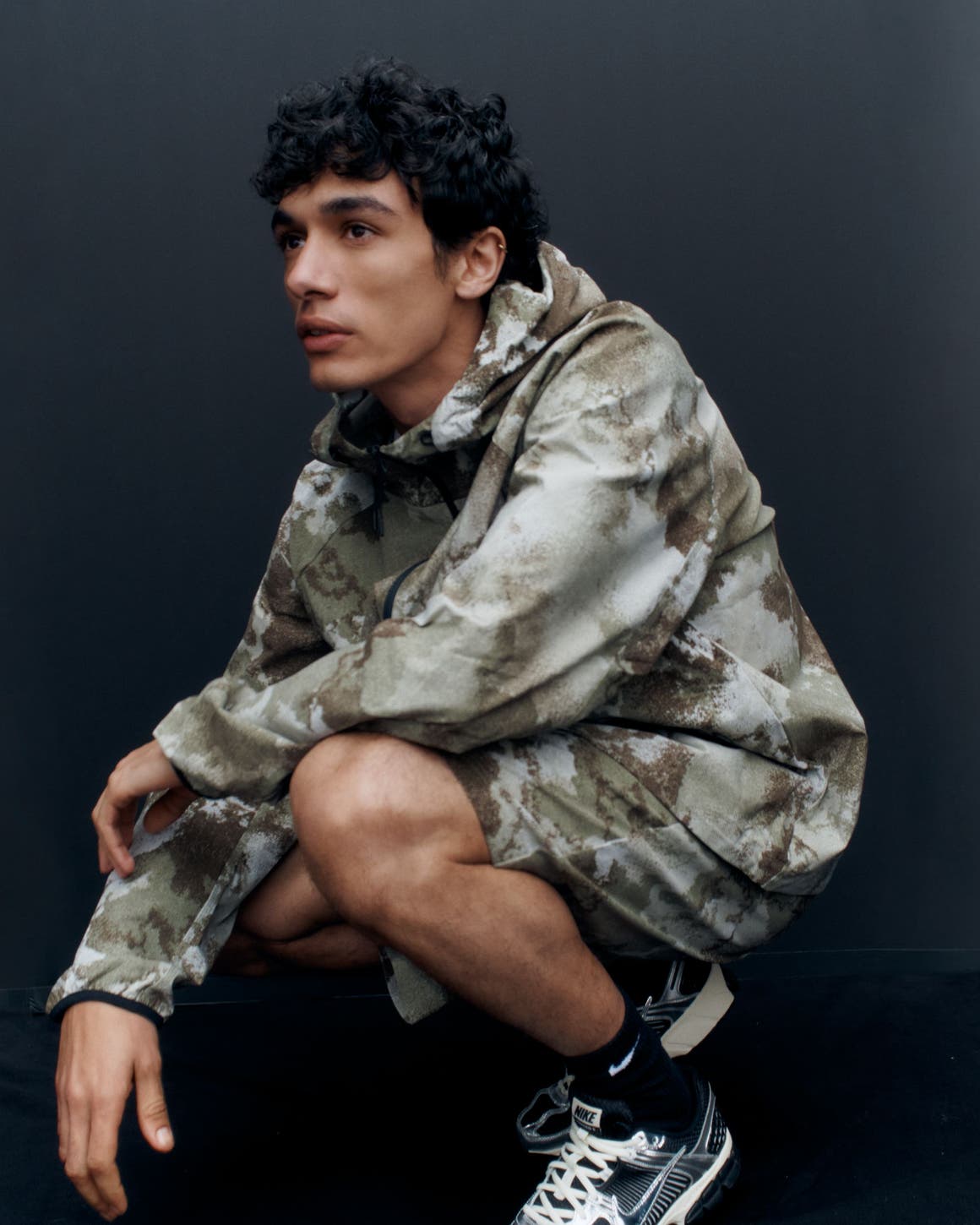 A man in activewear on sale.