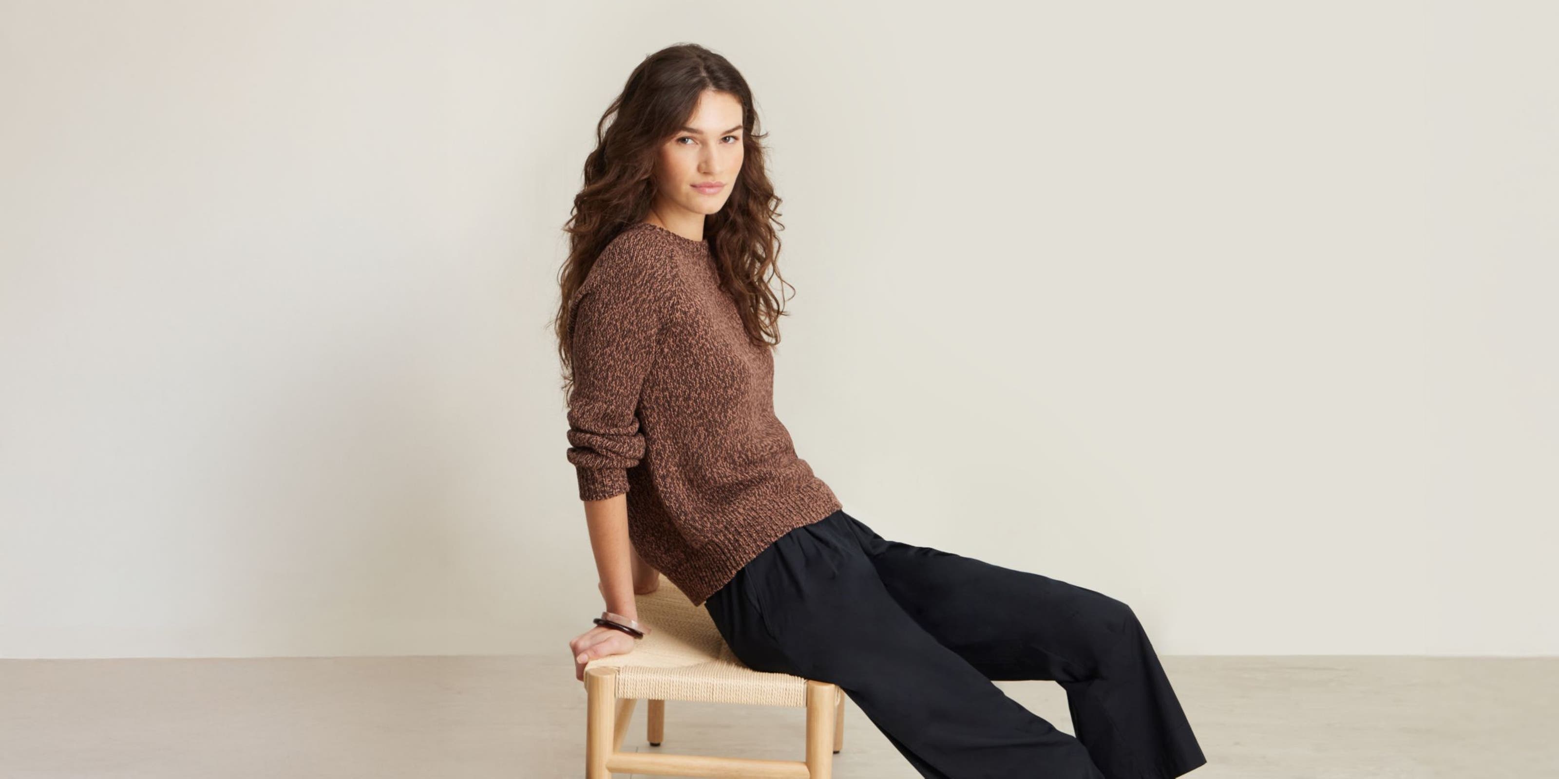 Model wearing Nordstrom Spring look.