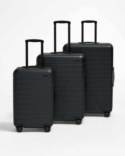 A set of luggage.