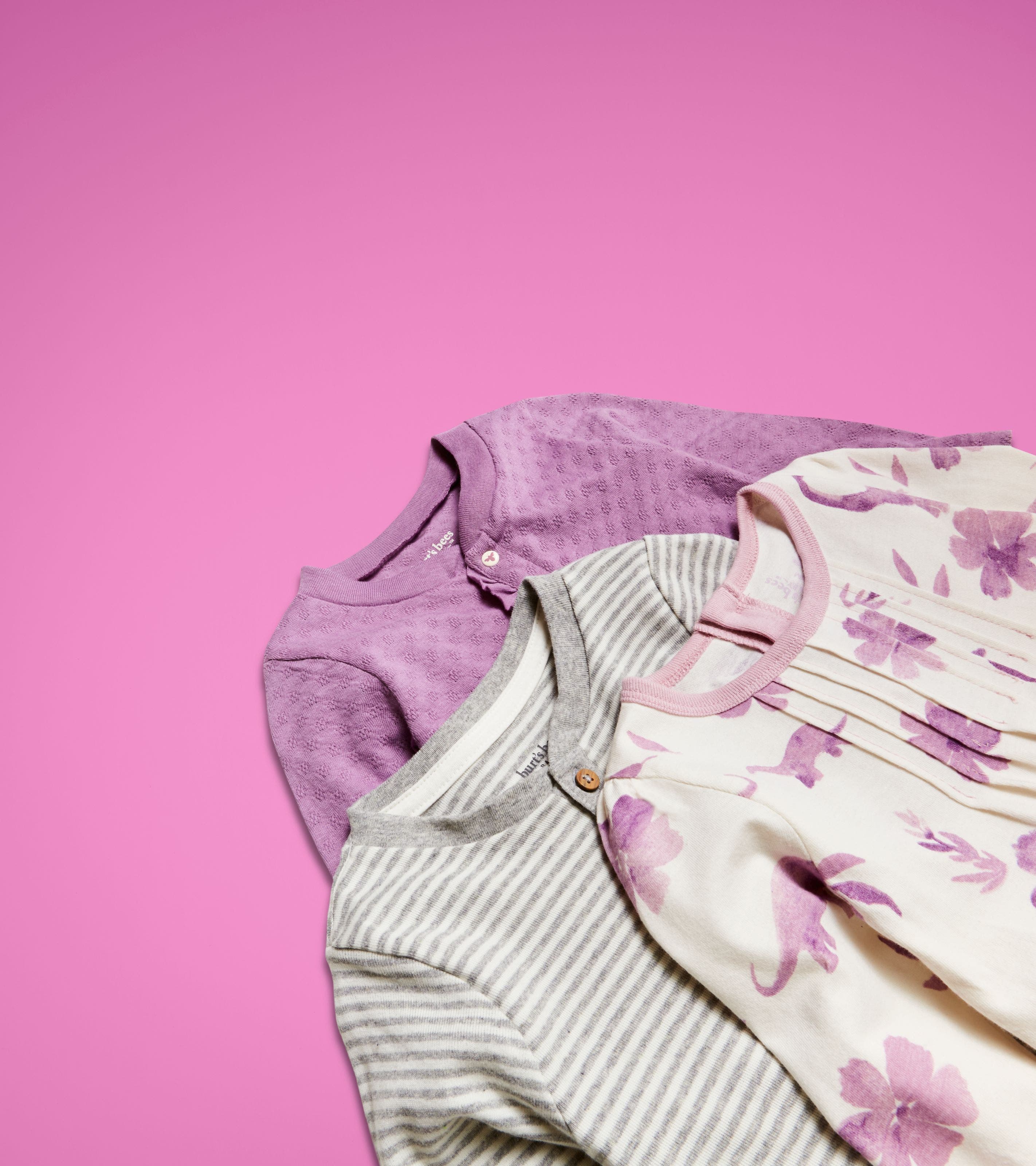 Baby clothing and accessories.