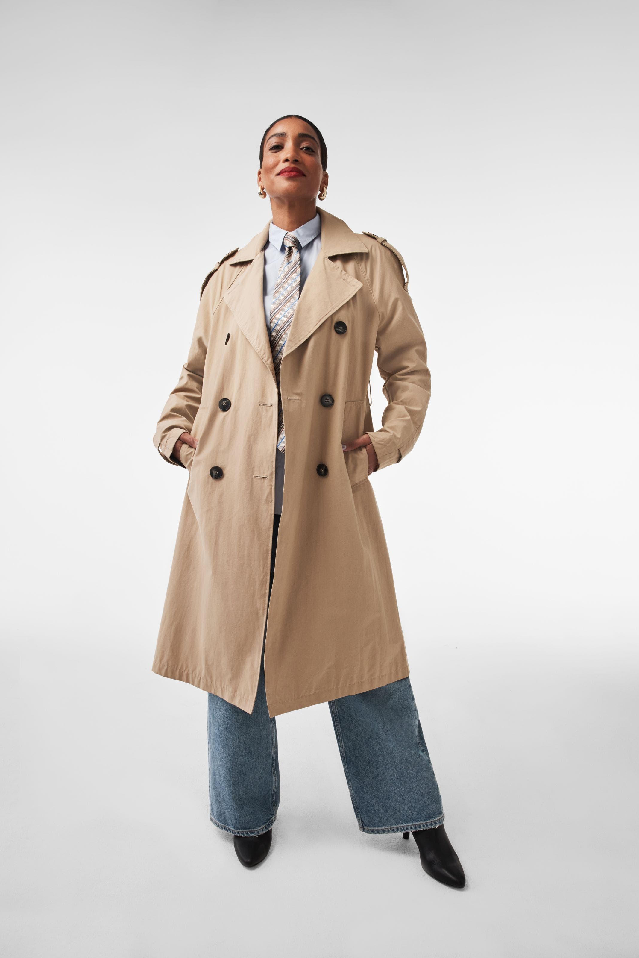 Raincoats and rain jackets. 