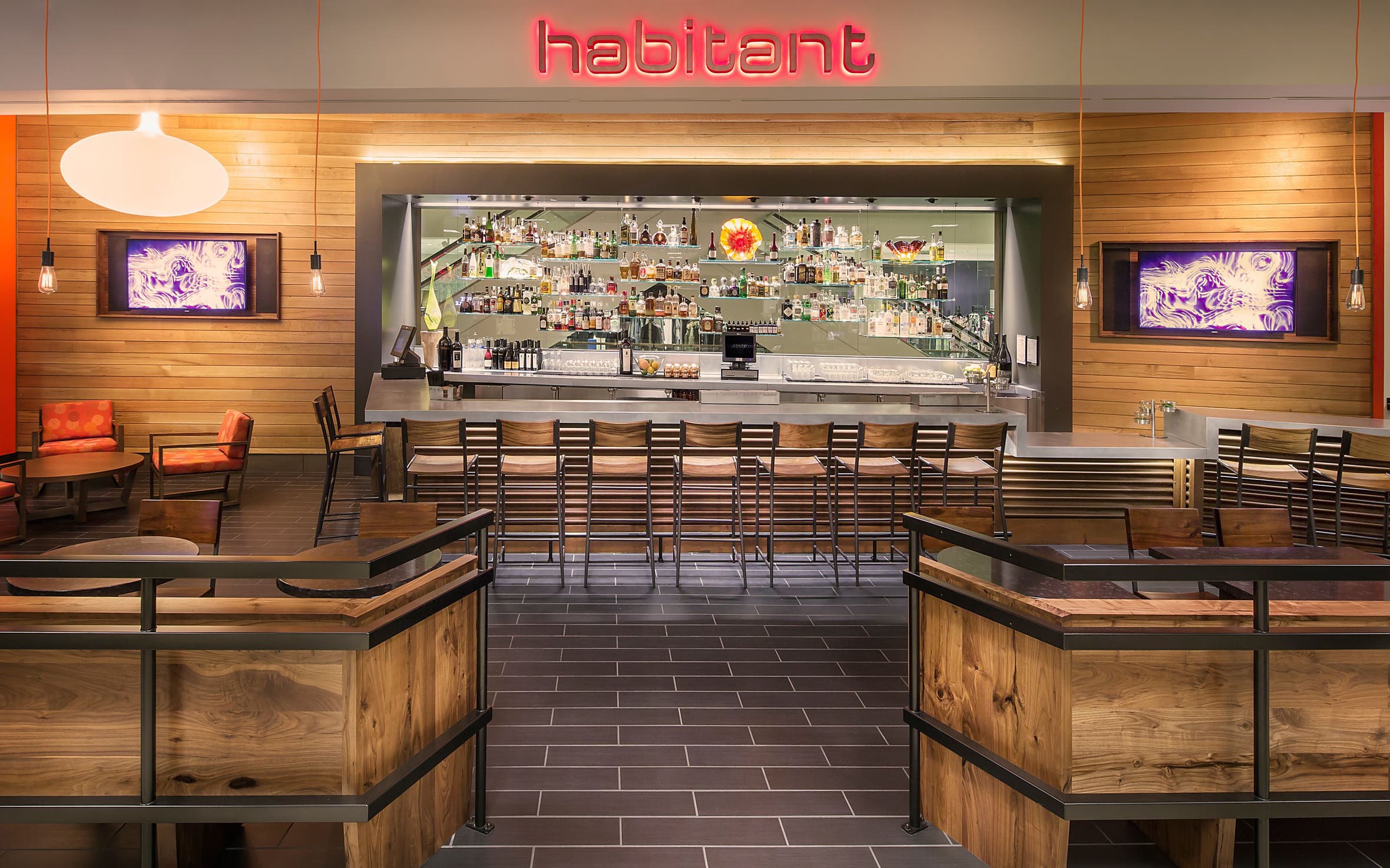Interior view of Nordstrom's Habitant.