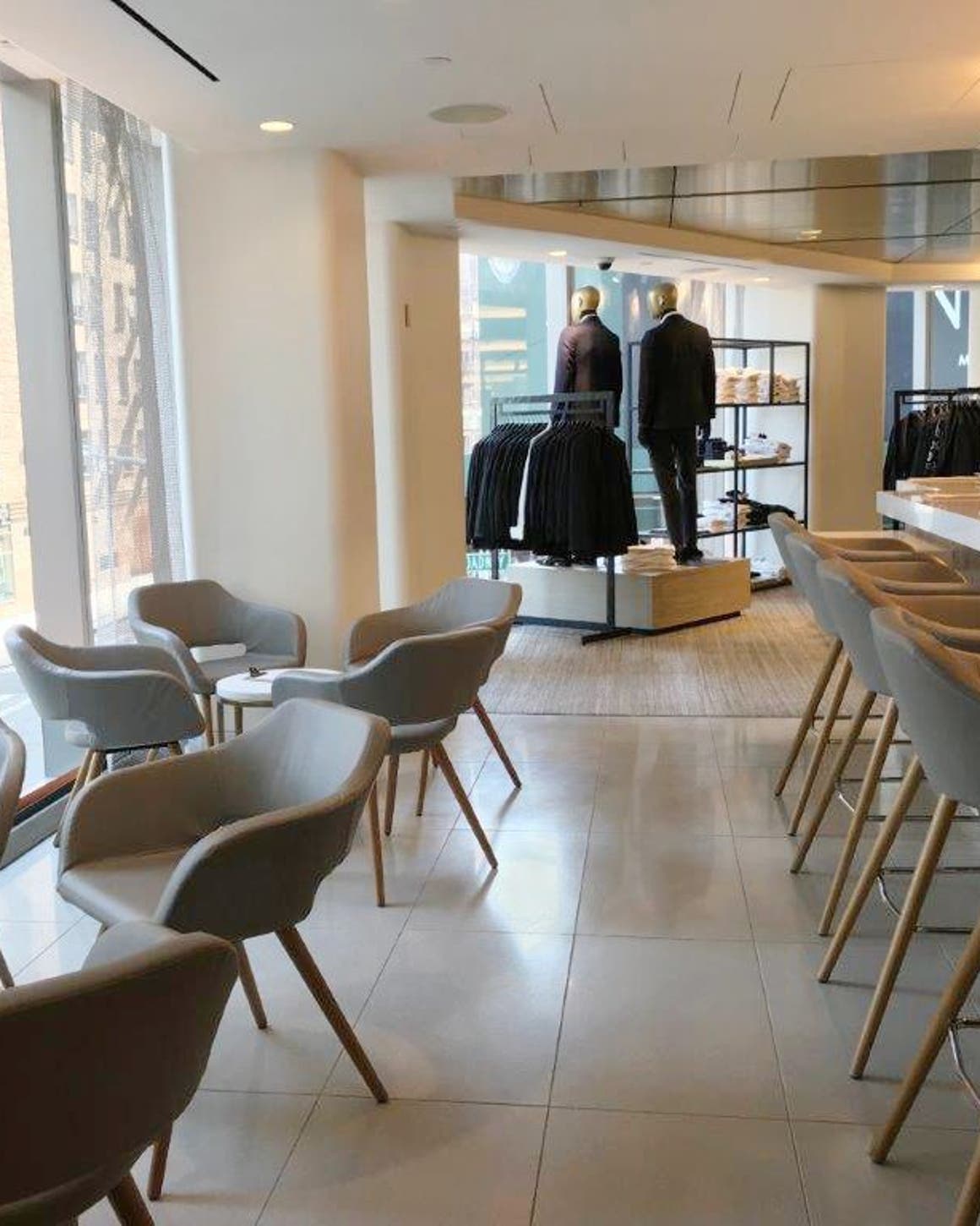 An interior view of Clubhouse Bar in Nordstrom Men's Store.