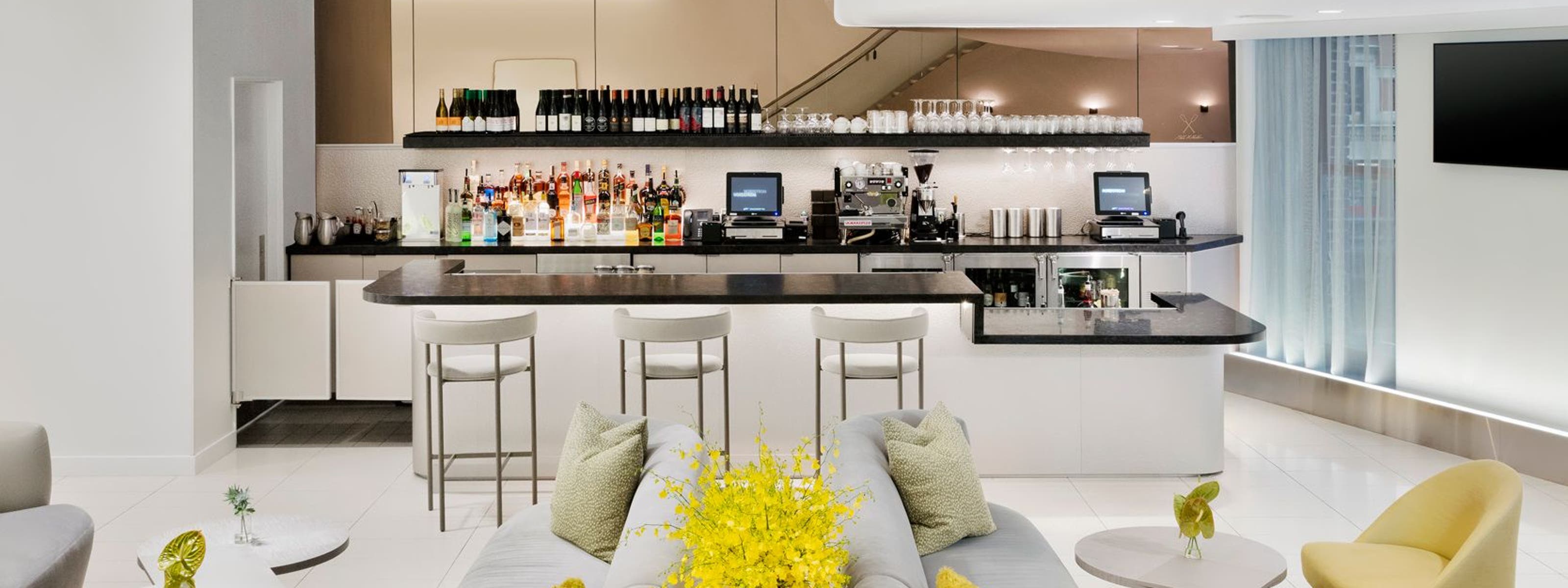 Interior view of Nordstrom's Icon Lounge.