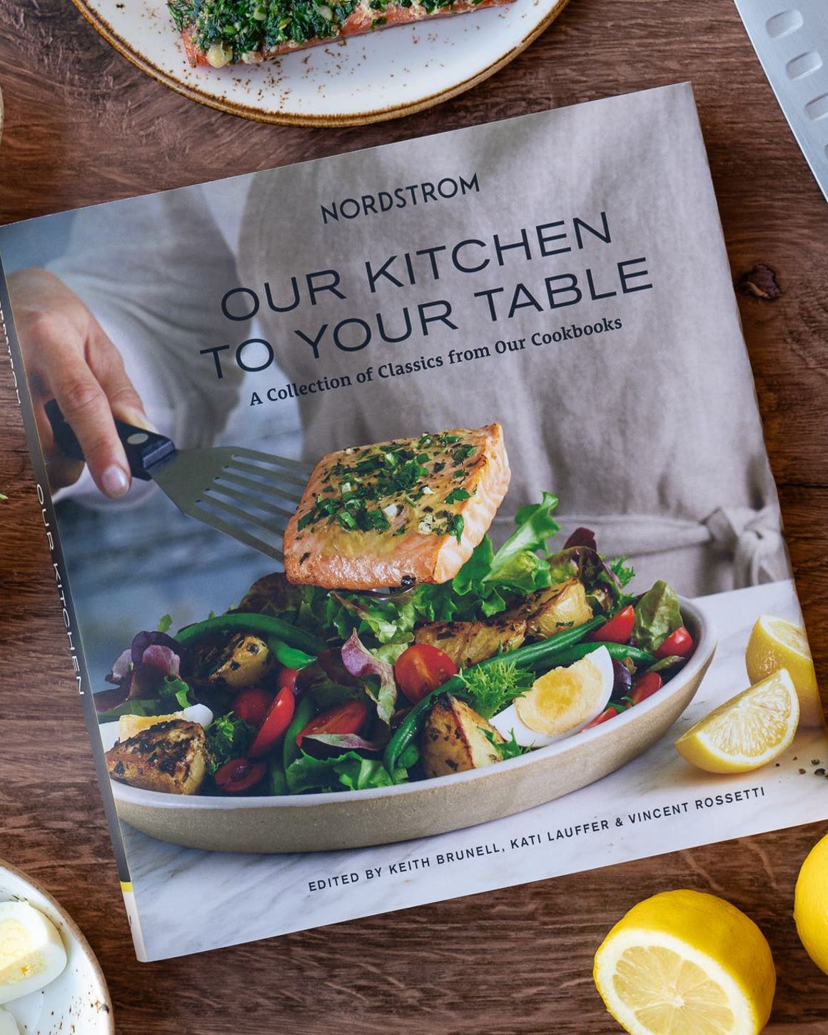 The Nordstrom cookbook "Our Kitchen to Your Table."
