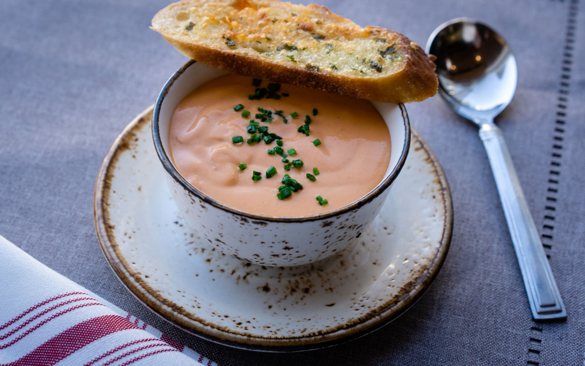 Nordstrom Grill tomato bisque.