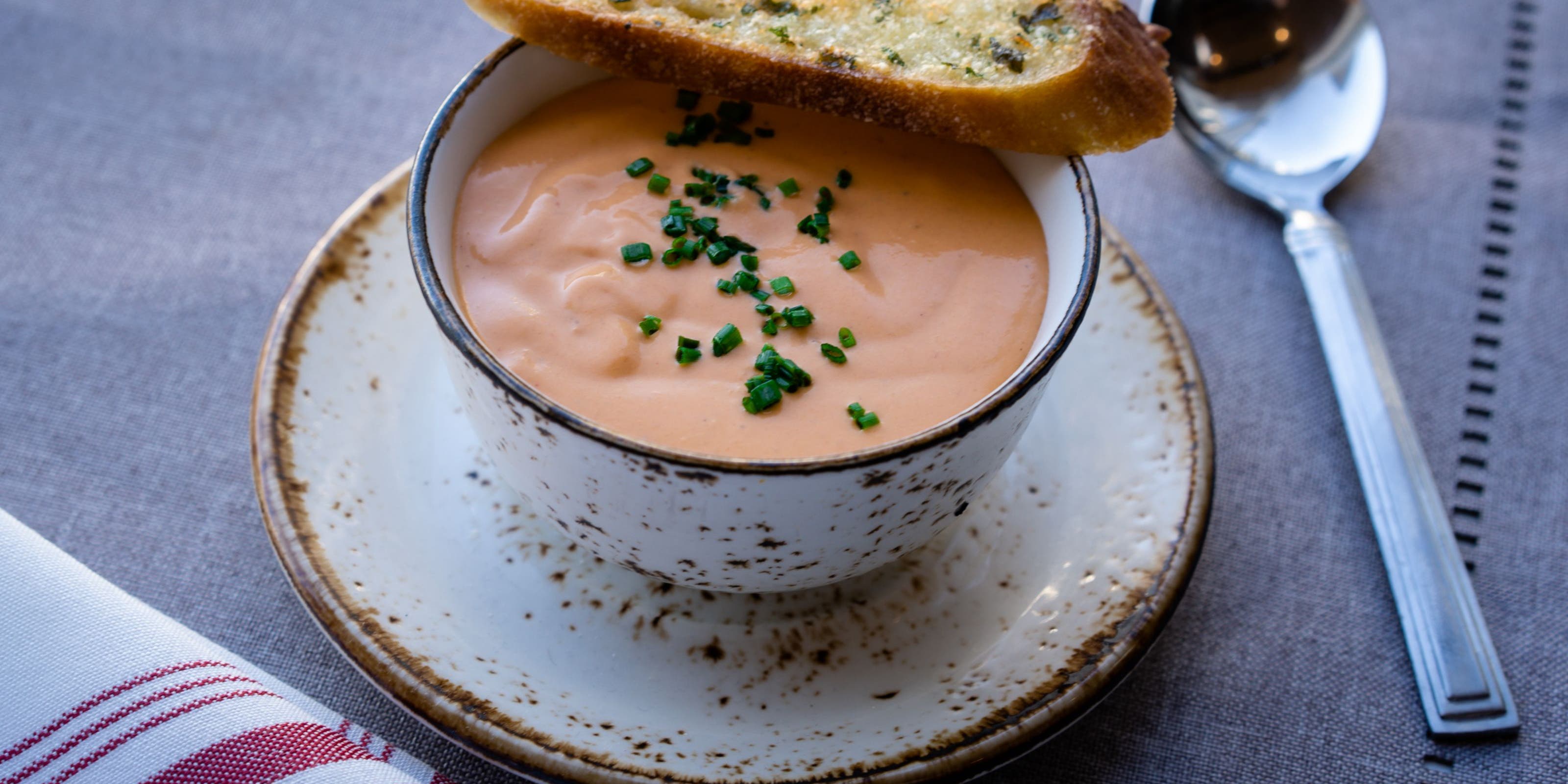 Nordstrom Grill tomato bisque.