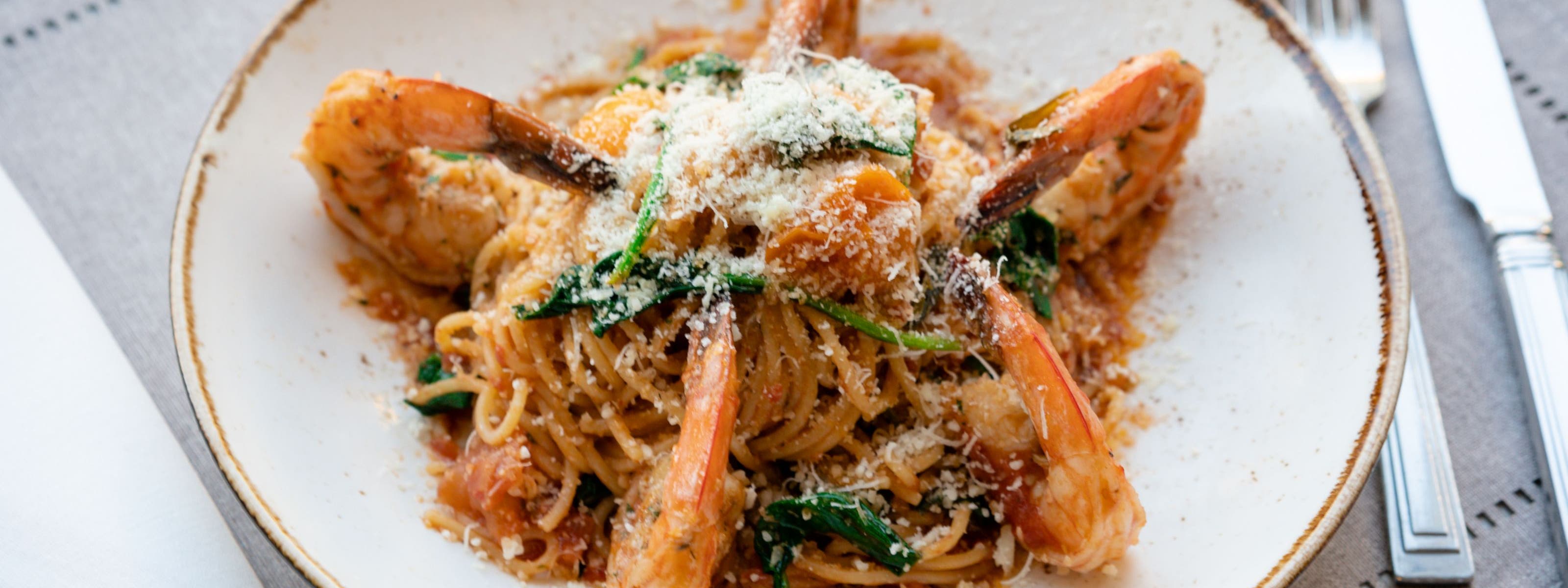 Ruscello Shrimp Pomodoro Pasta.