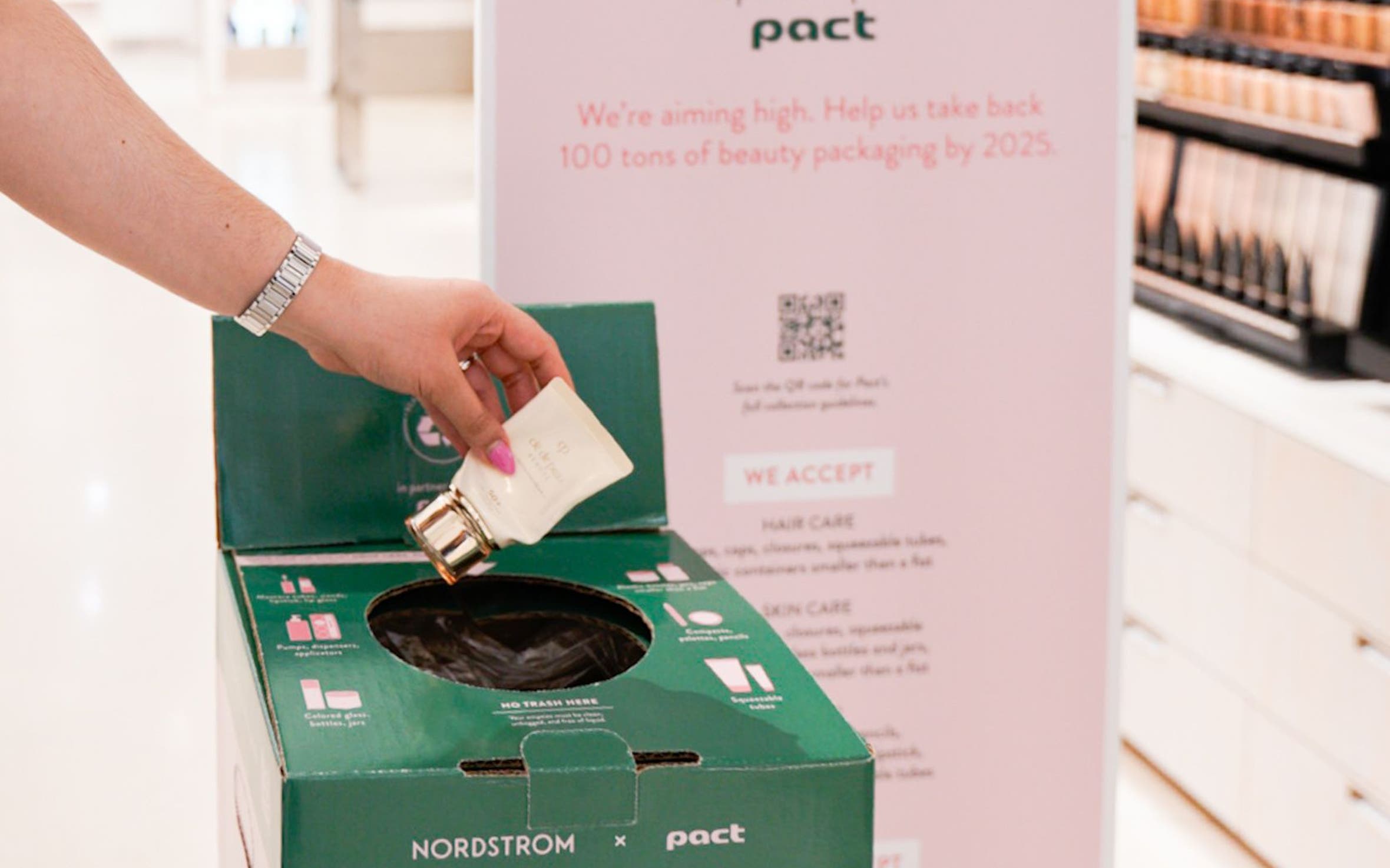 Nordstrom BEAUTYCYCLE program.