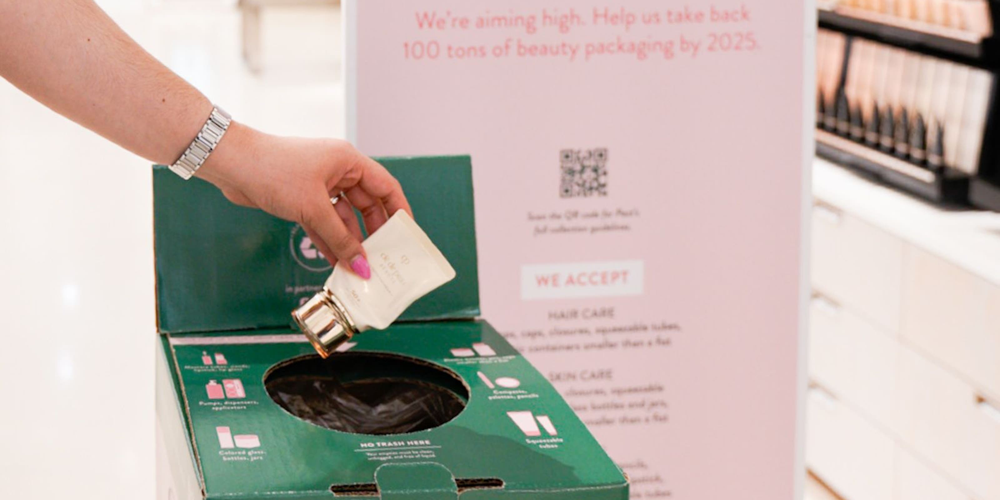 Nordstrom BEAUTYCYCLE program.