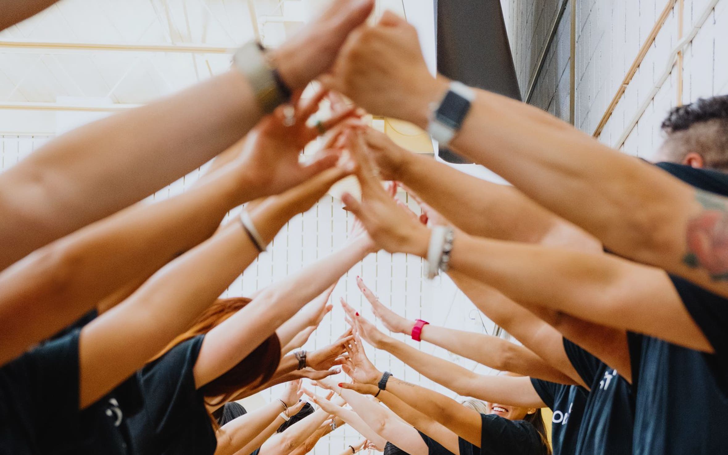 Nordstrom volunteers at Shoe That Fit event.