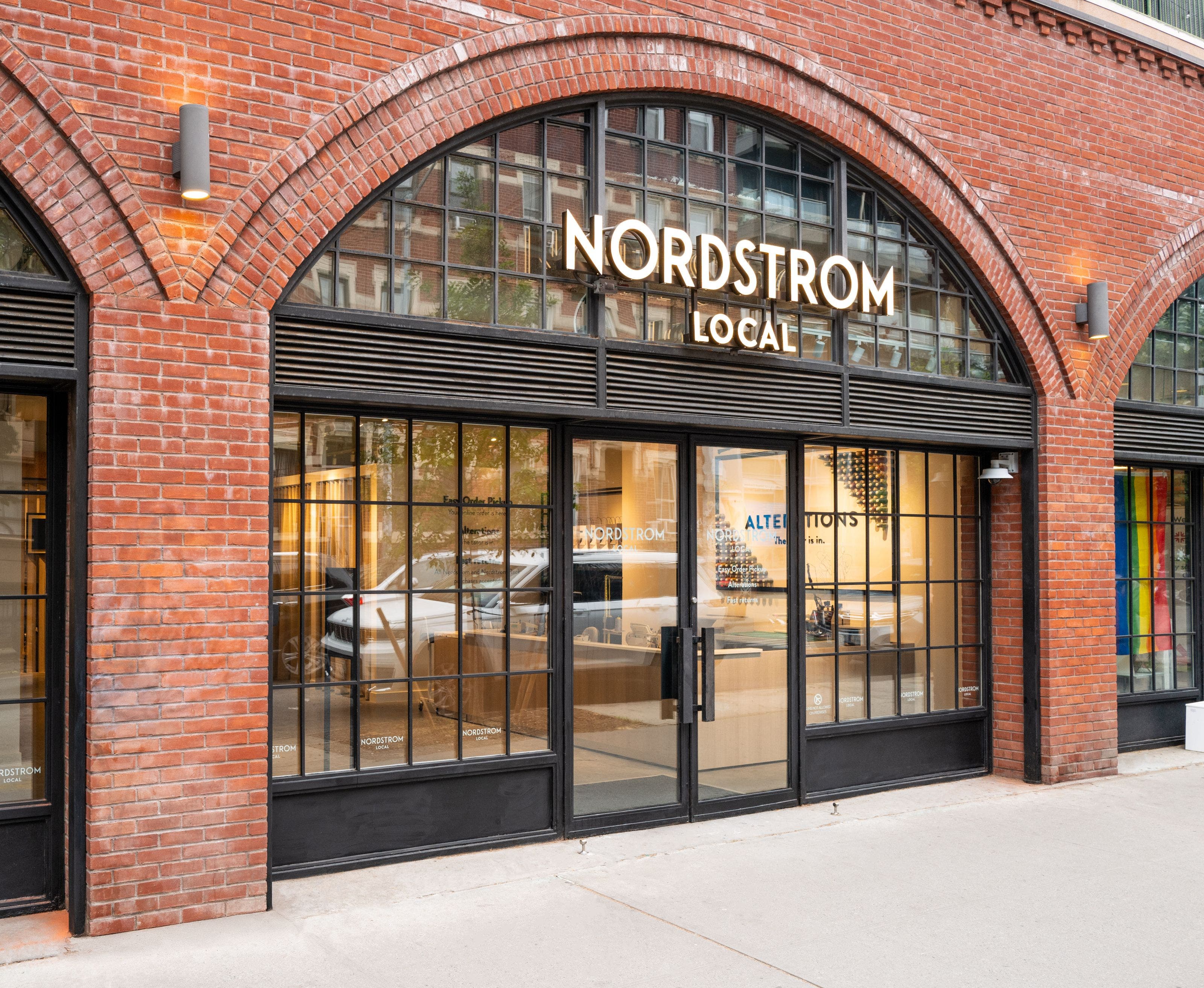 Exterior view of a Nordstrom Local location.