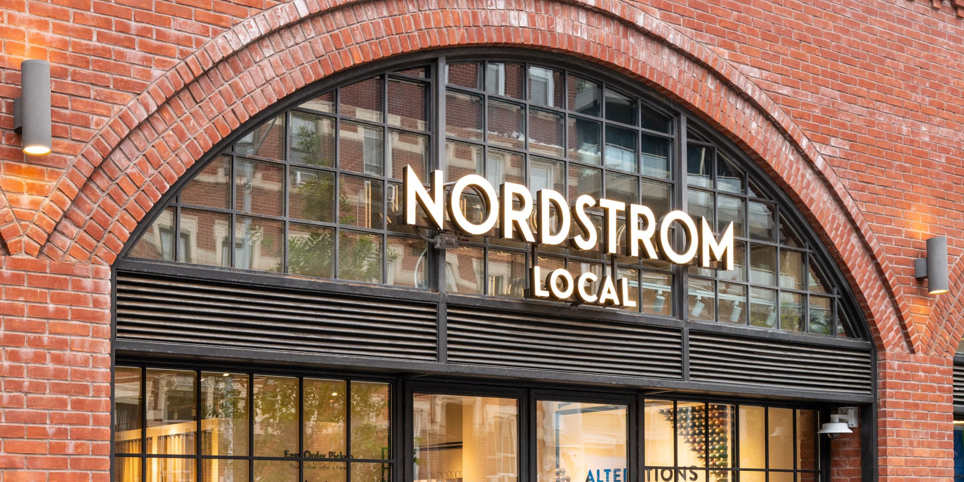 Exterior view of a Nordstrom Local location.