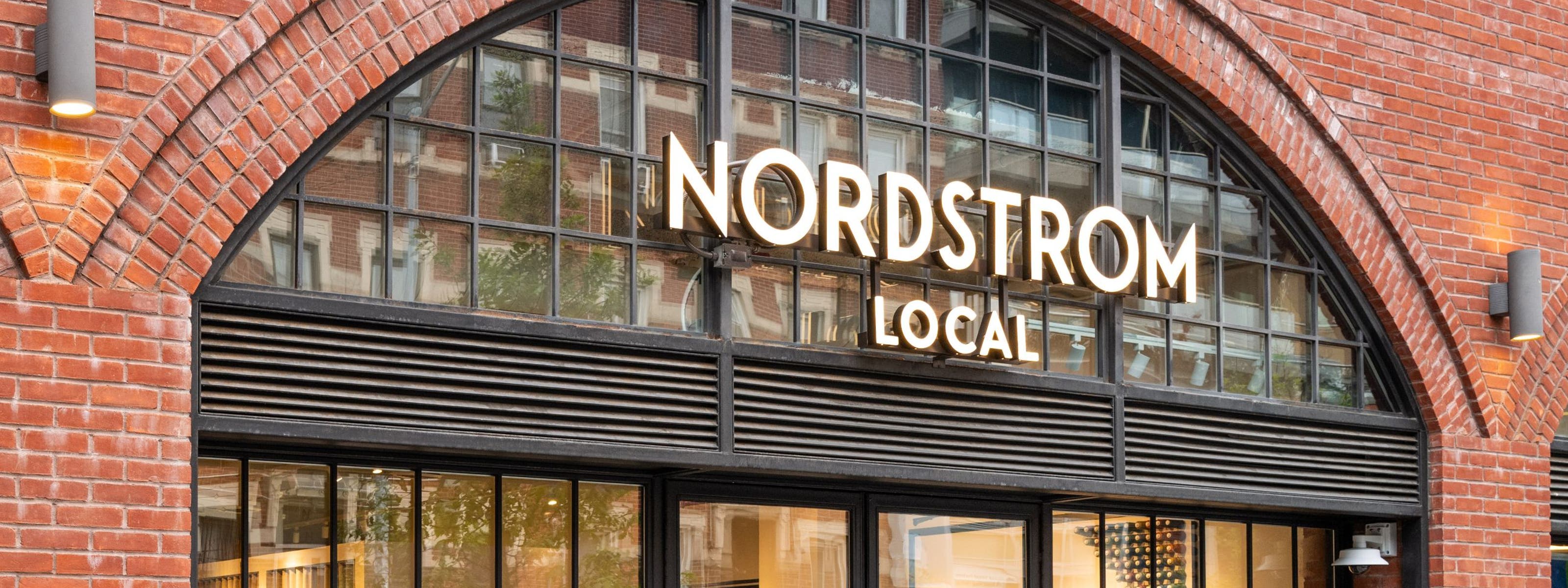 Exterior view of a Nordstrom Local location.