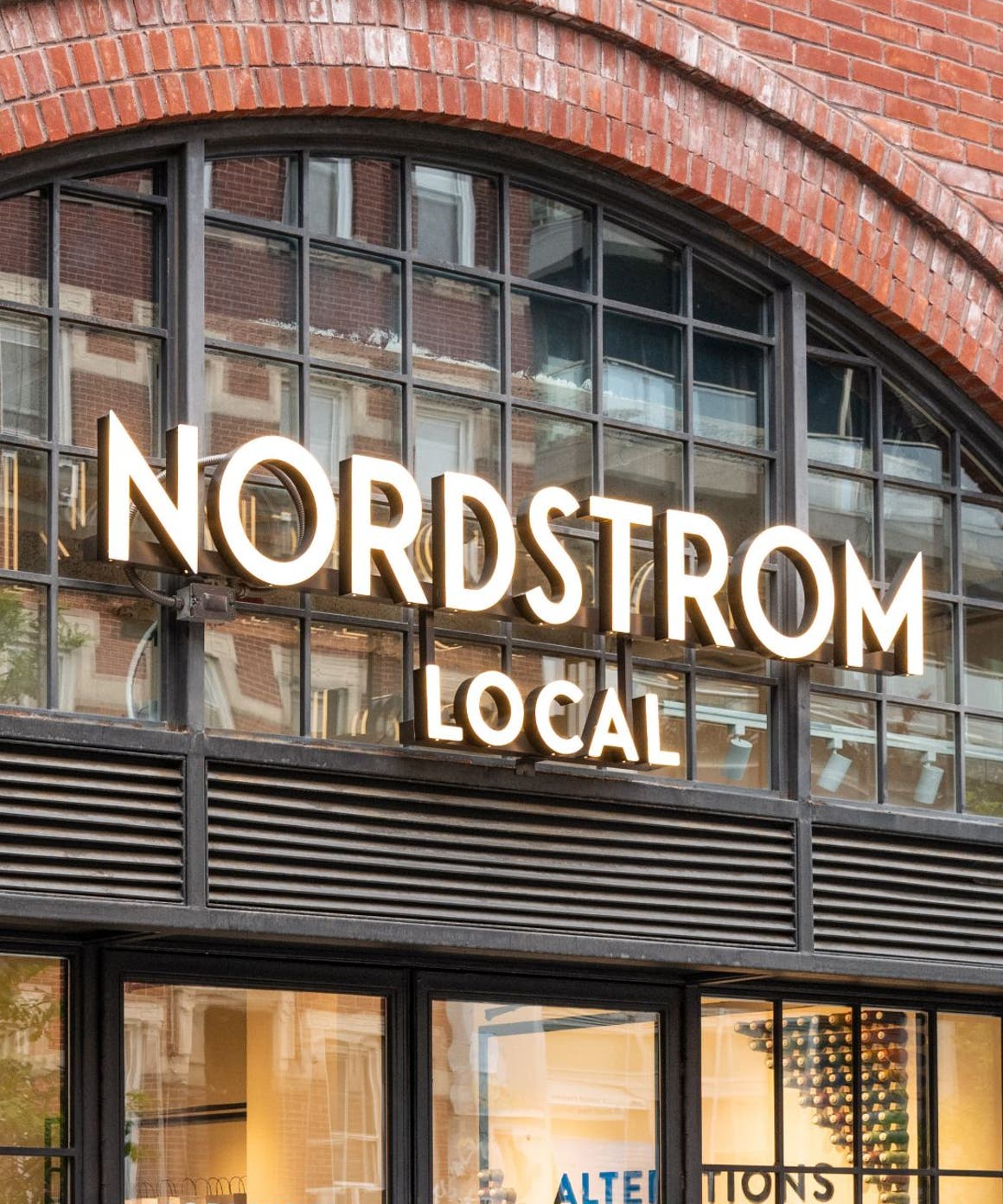 Exterior view of a Nordstrom Local location.