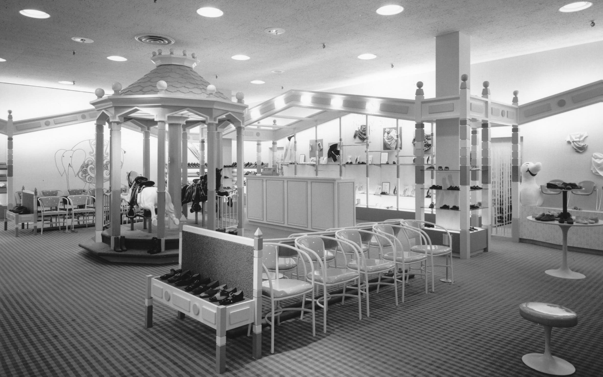 Inside a Nordstrom Best store.