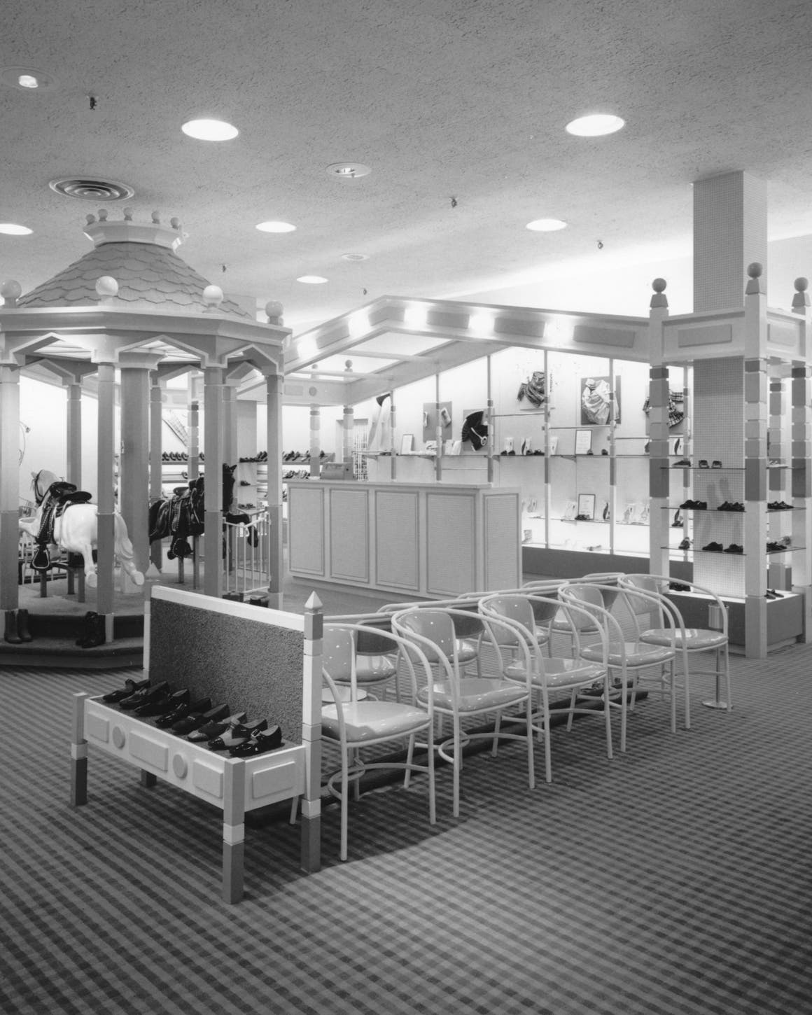 Inside a Nordstrom Best store.