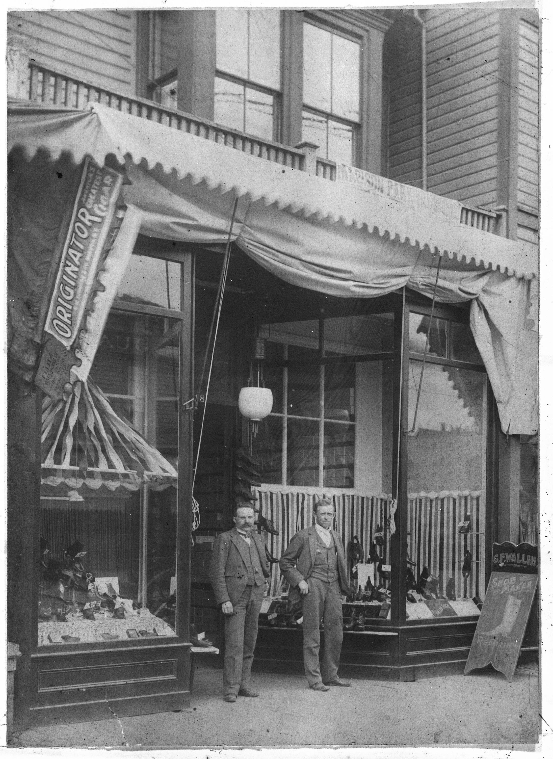 A Wallin & Nordstrom storefront.