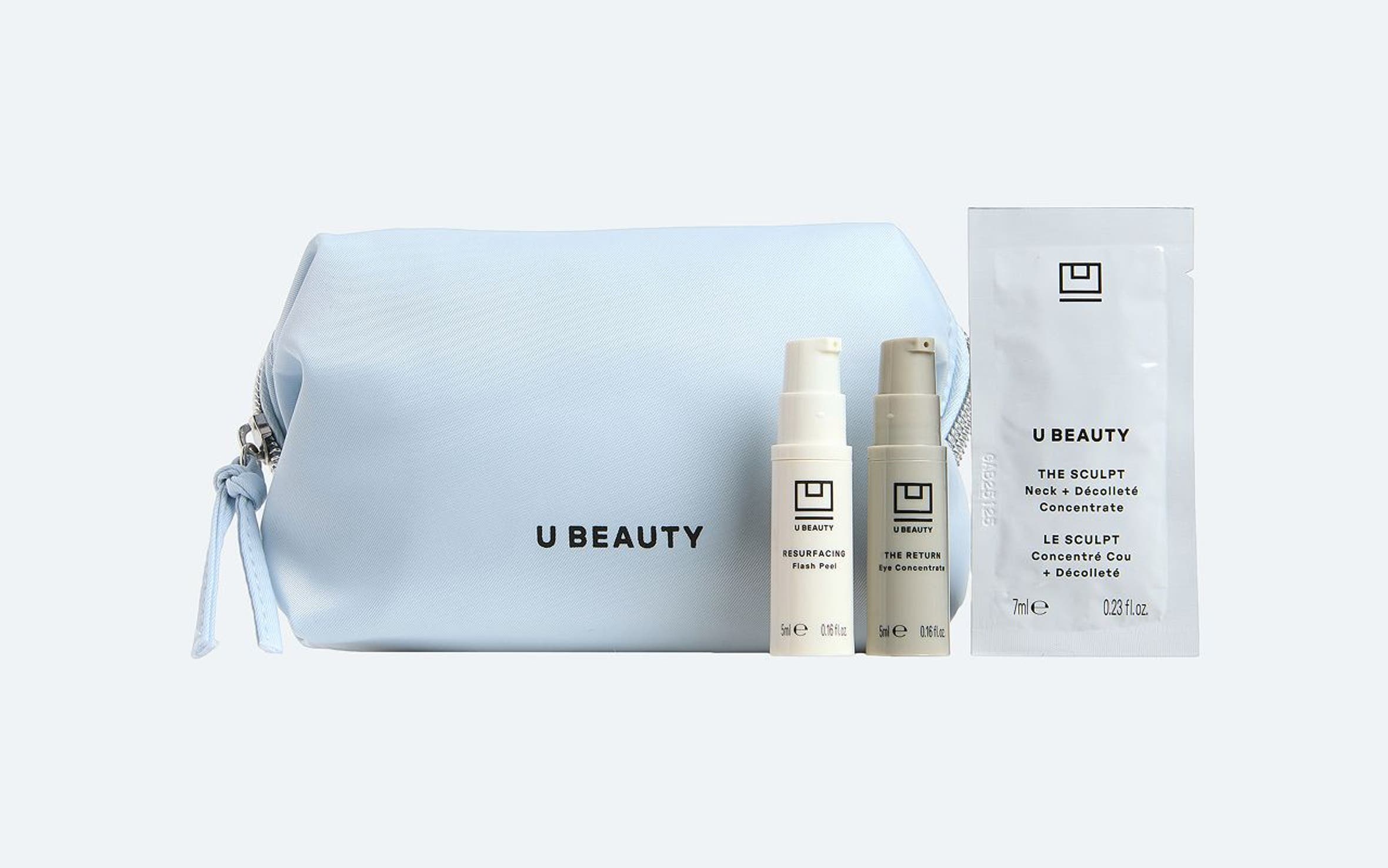U Beauty gift with purchase.