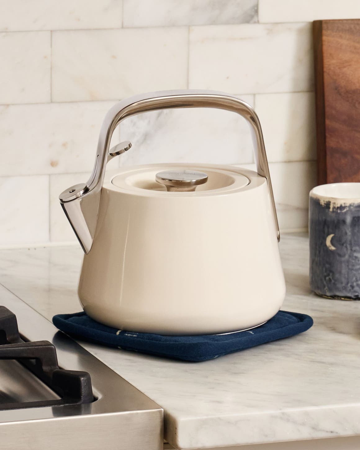 A Caraway tea kettle.
