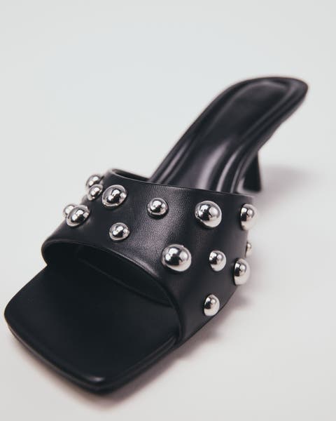 Open Edit black heel.