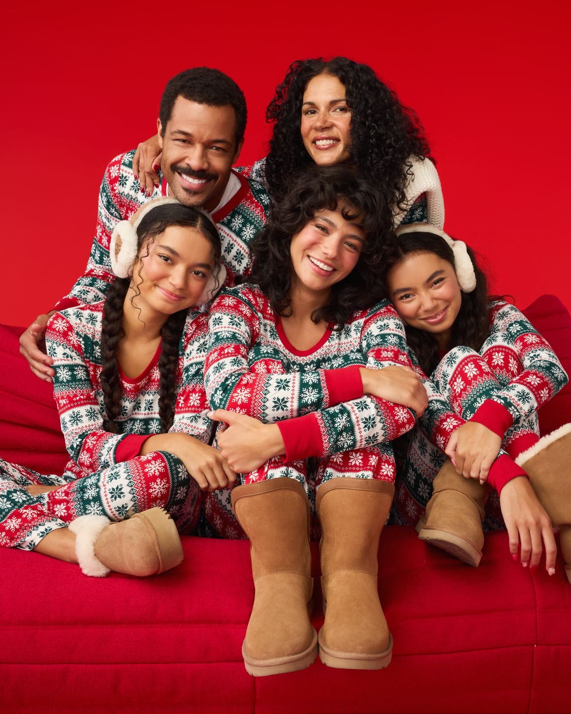 Models wearing UGG® boots.