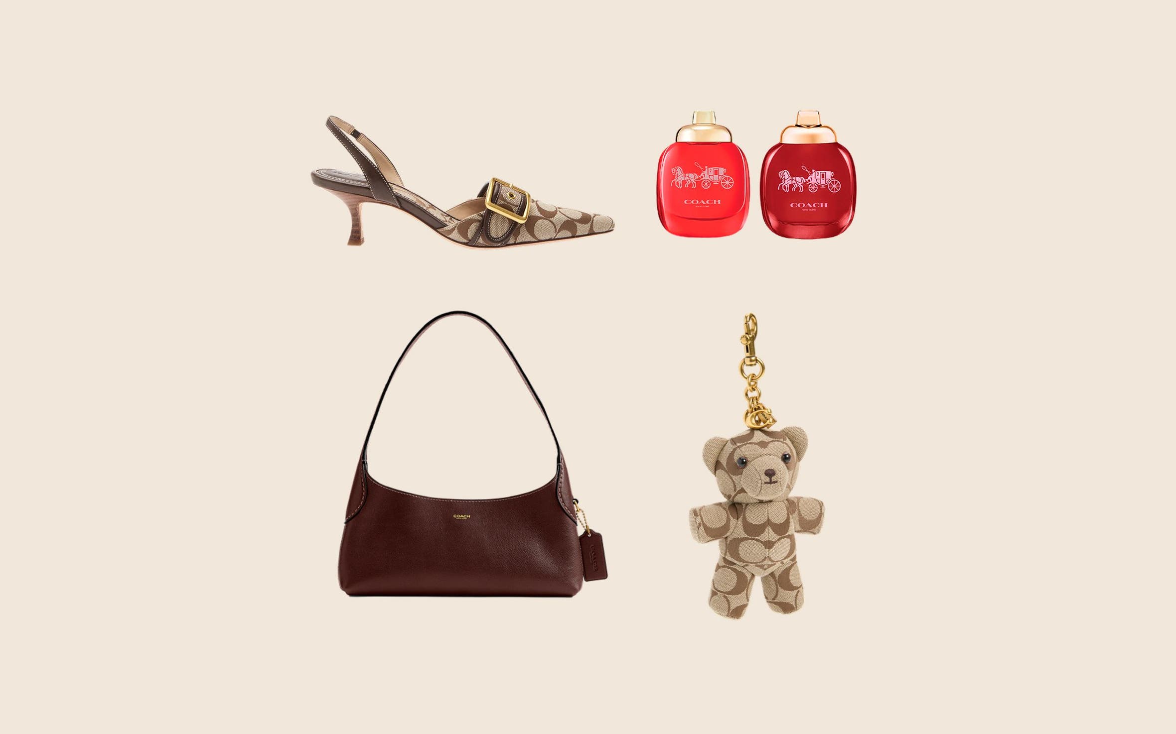 COACH gifts, including shoes, beauty and accessories.
