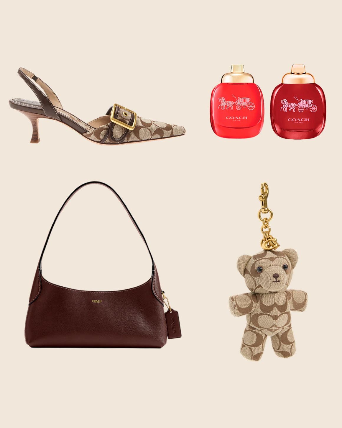 COACH gifts, including shoes, beauty and accessories.