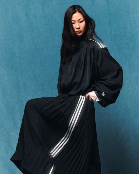 Adidas apparel.