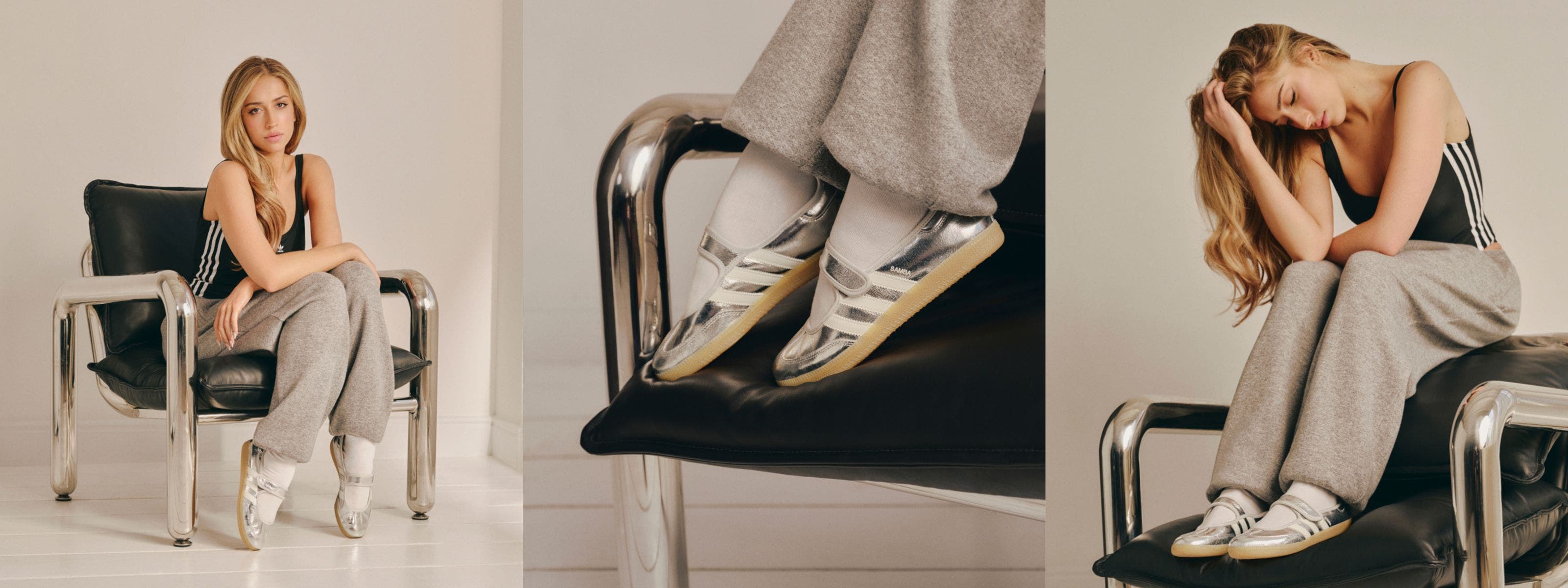Tate McRae wearing Adidas.