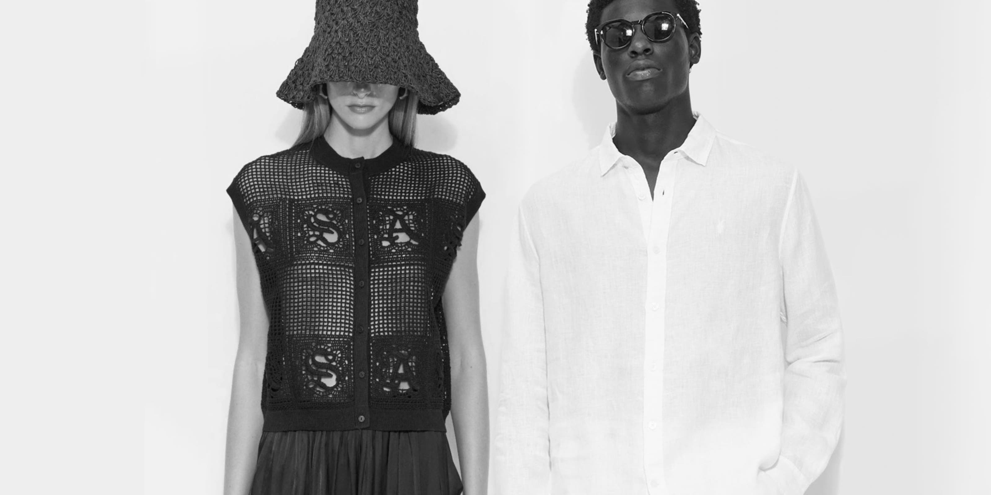 Allsaints models.